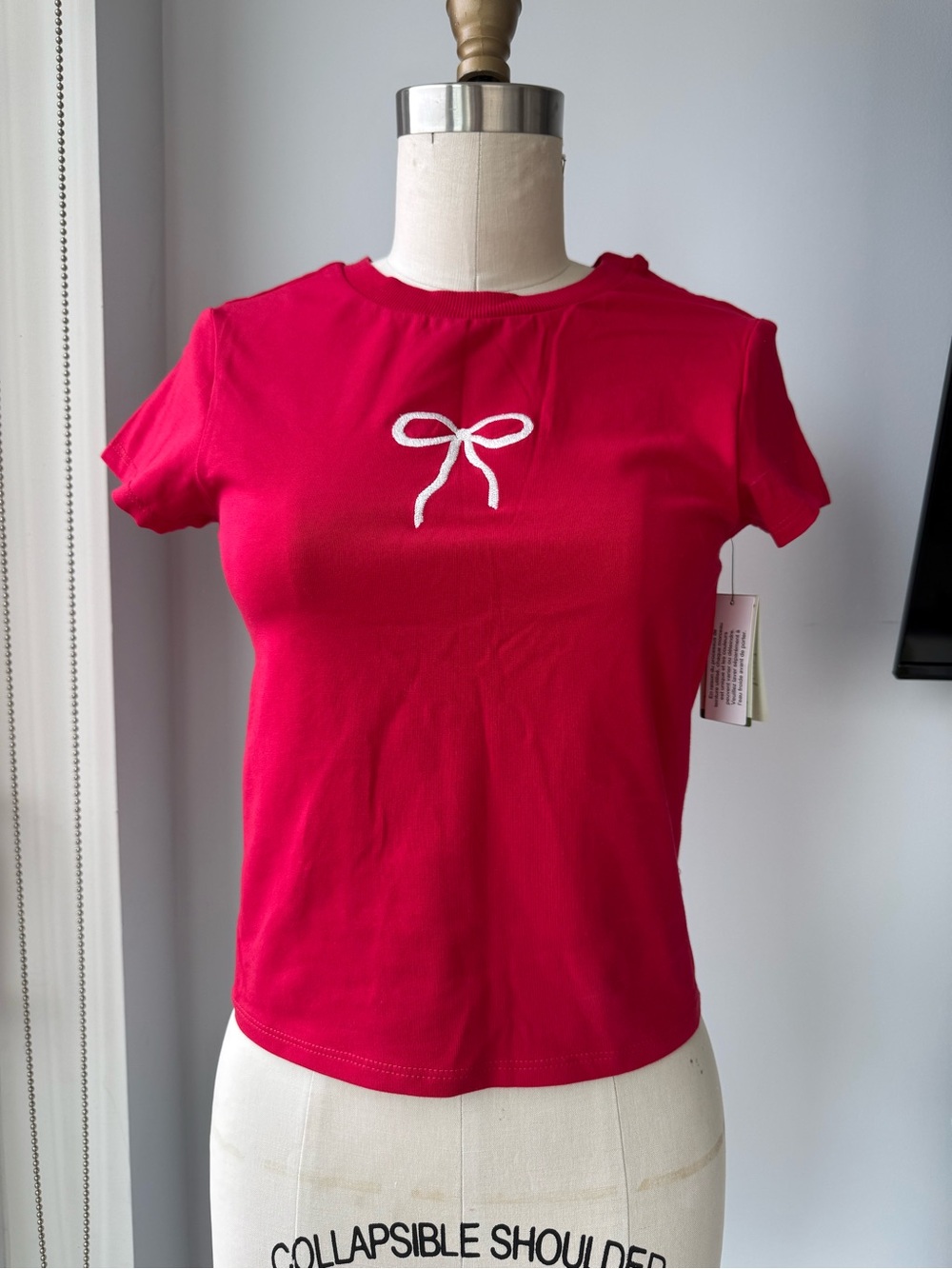 Short Sleeve Tee with Bow design